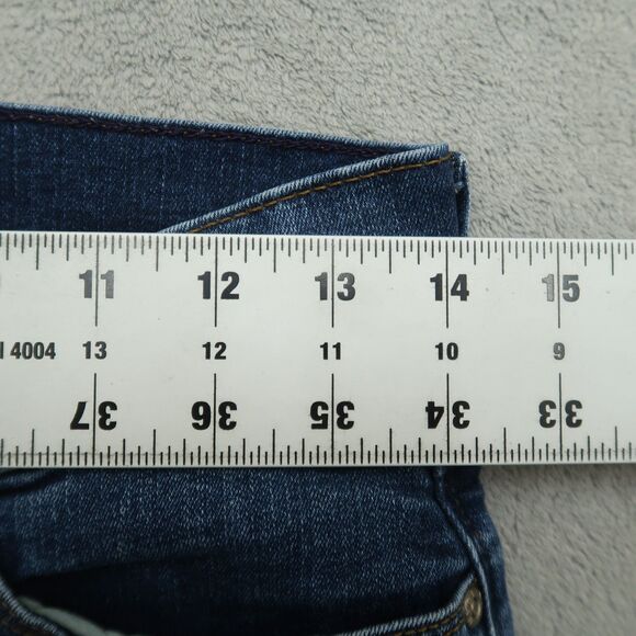 Not Your Daughters Jeans NYDJ Womens Size 6P Mid-Rise Wide Cuff Capri 21" Inseam - Picture 4 of 16